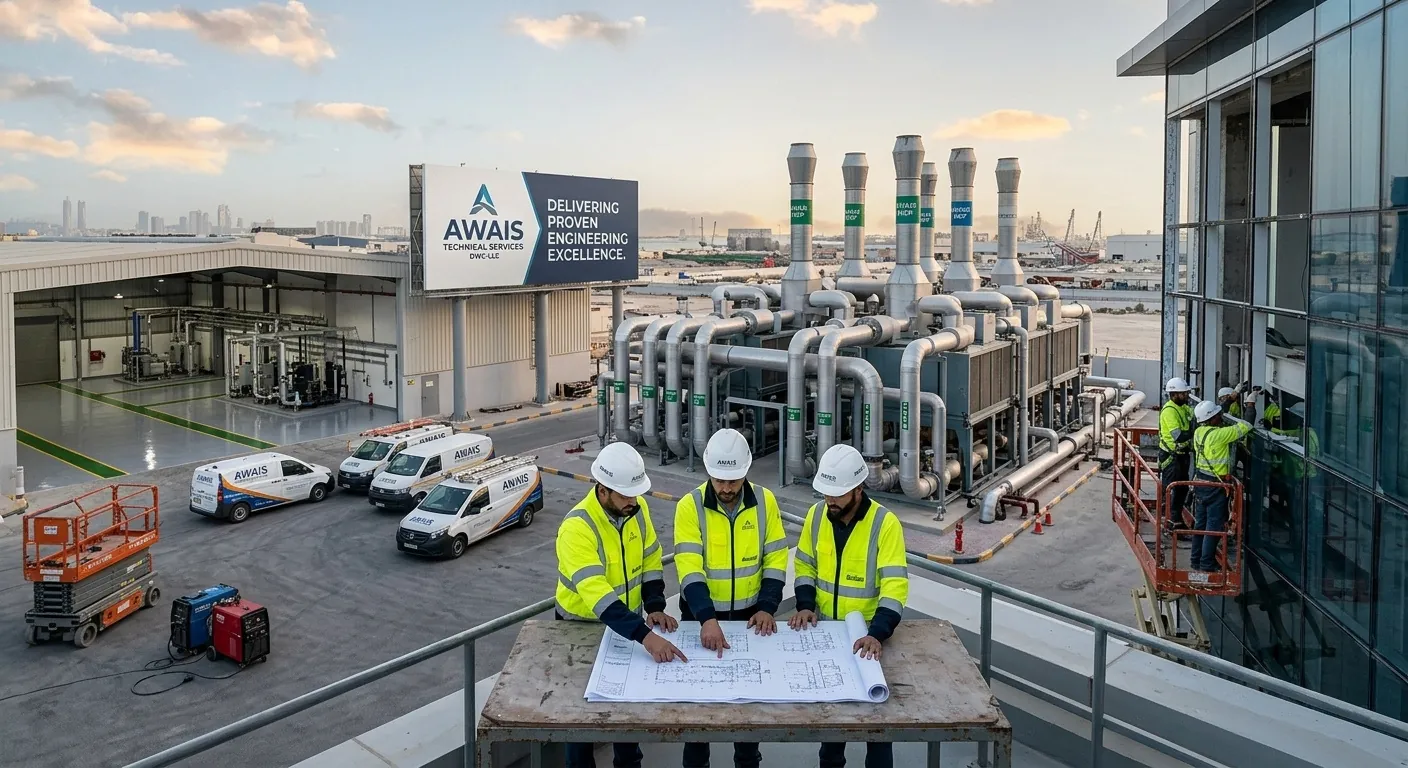Proven on Warehouses, Towers & Communities — Awais Technical Services